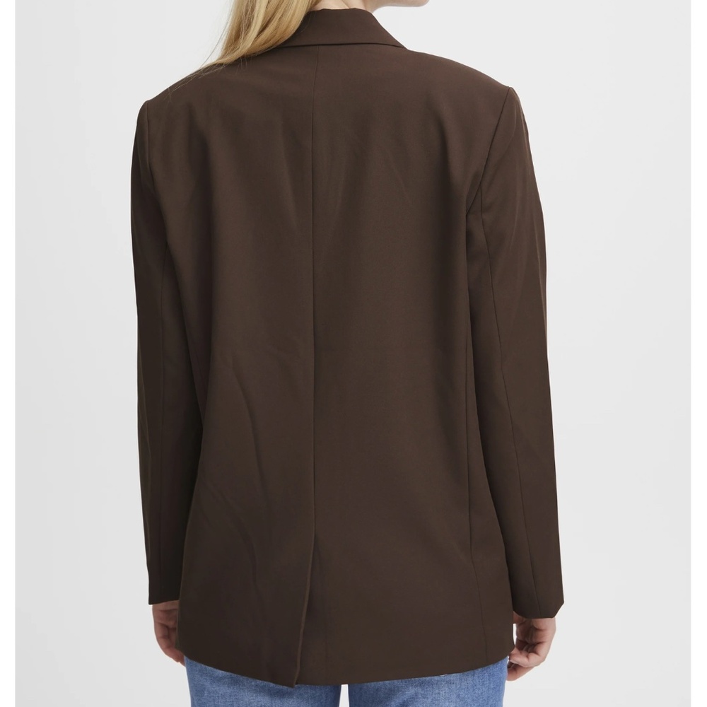 ICHI - Java Brown Blazer - Picture 3 of 5